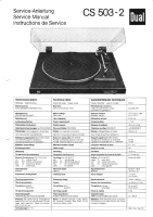 Dual CS-503-2-Service-Manual 